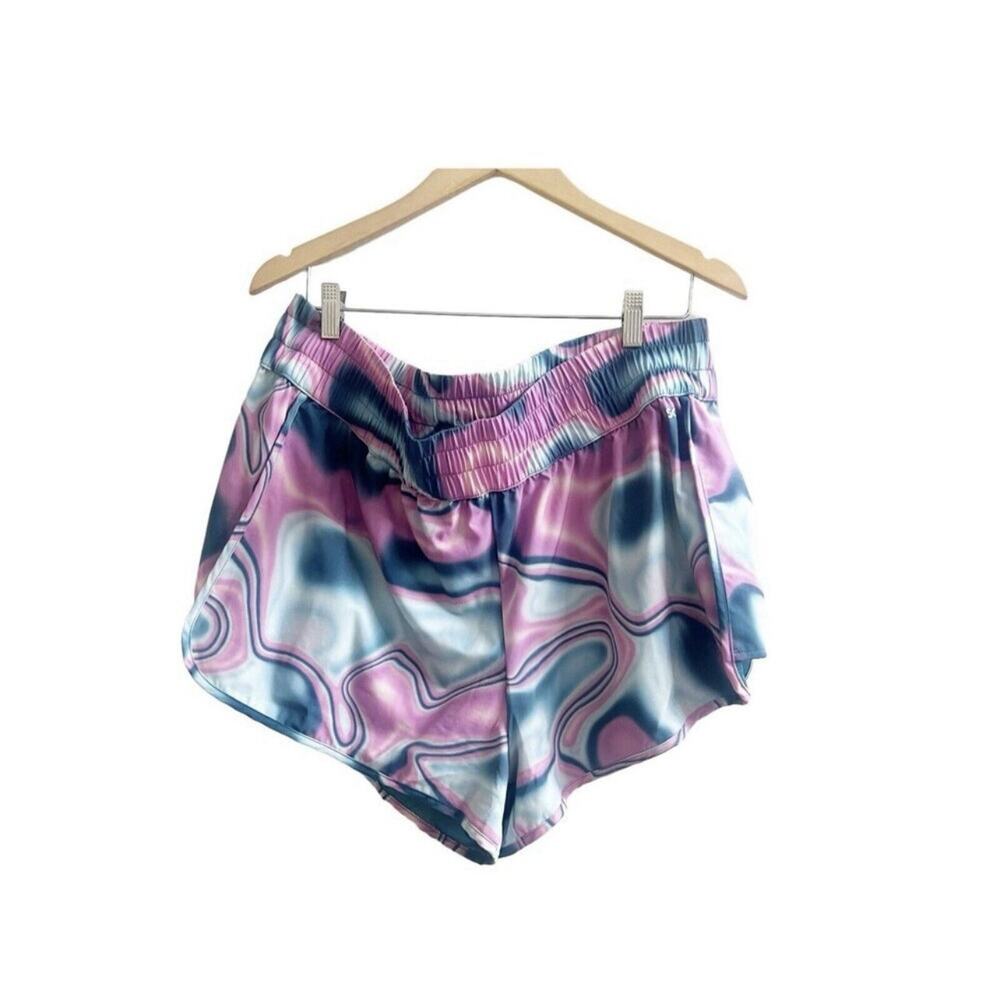 DSG Women’s Shorts Tie-Dye Pastel Plus Size 2X Athletic Shorts NWOT Wide Waist
